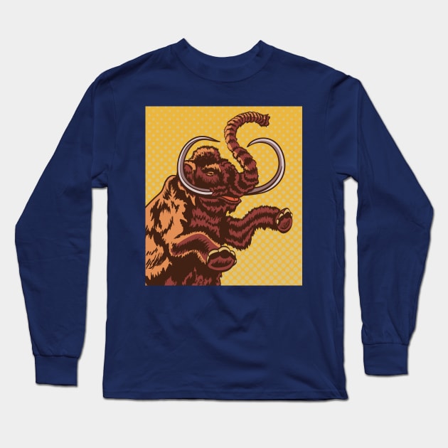 Mammoth Long Sleeve T-Shirt by funny_fuse